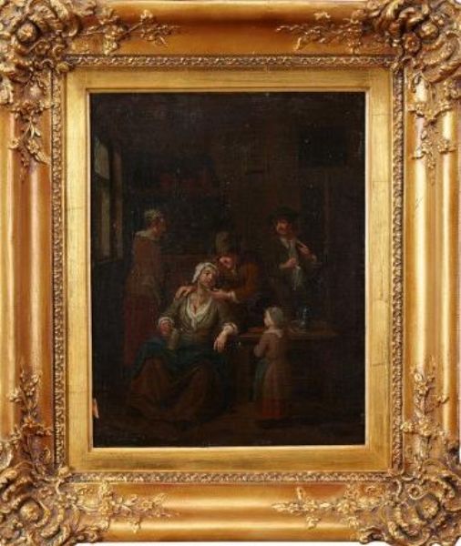 interior-of-a-kitchen-with-a-peasant-family