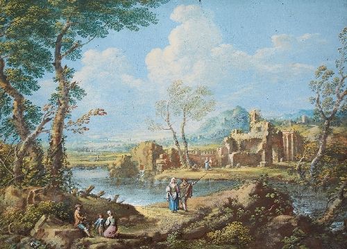 two-southern-landscapes-with-ruins-and-staffage