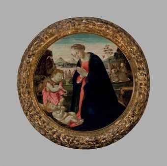 the-virgin-adoring-the-christ-child-with-saint-john-the-baptist