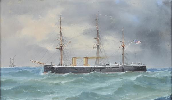 british-naval-ironclad-at-sea