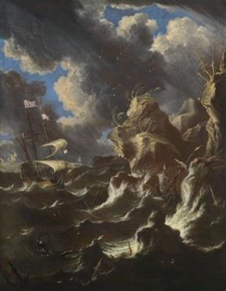 ships-in-a-tempest-off-a-rocky-coast