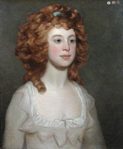 portrait-of-a-red-headed-girl-in-a-cream-dress-and-with-a-blue-ribbon-in-her-hair