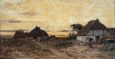 bauernhauser-am-abendlichen-bodden