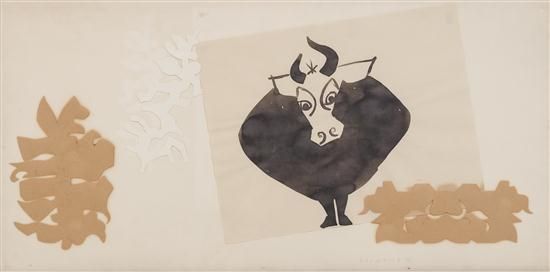 bull-with-paper-cut-outs