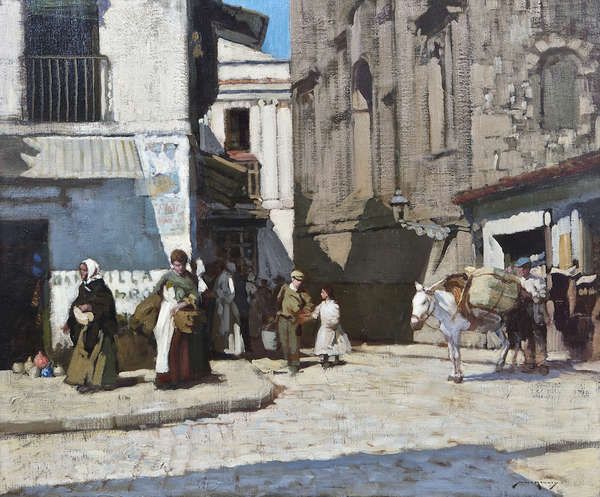 near-the-cathedral-granada-1914