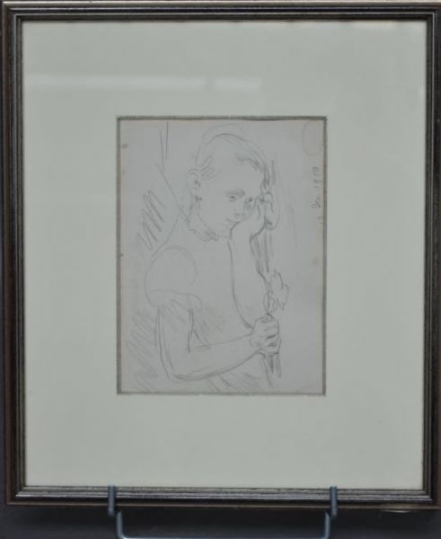 jeune-fille-tenant-une-feuille-de-vigne