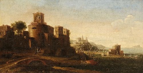 an-italian-landscape-with-a-fishing-port