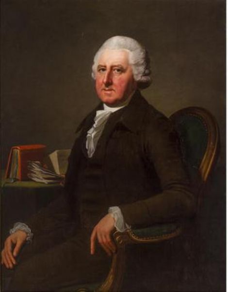 a-portrait-of-a-gentleman-half-length-seated-at-a-desk