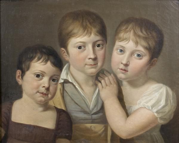portrait-de-trois-enfants-en-buste