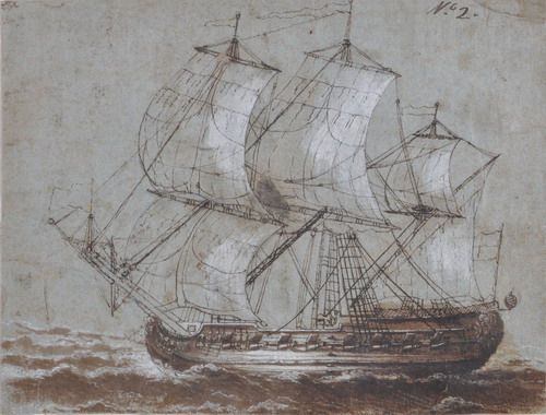 a-man-o-war-in-full-sail