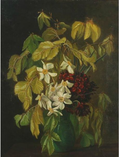still-life-with-beech-branches-red-flowers-and-narcissus-in-a-vase