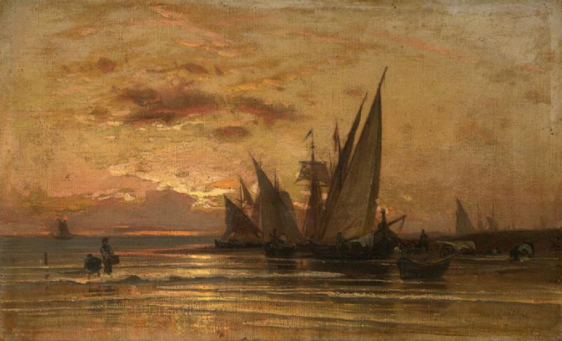 fishing-boats-at-sunrise