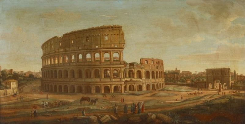 the-colosseum-and-the-arch-of-constantine