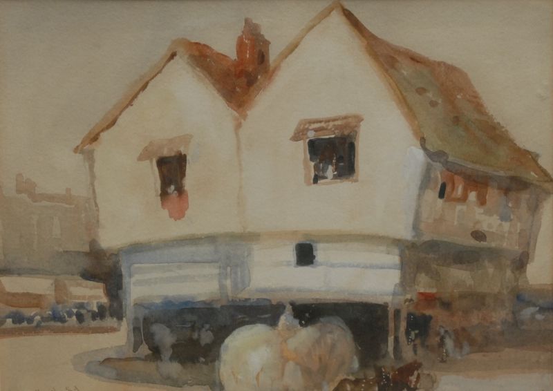 a-timbered-house