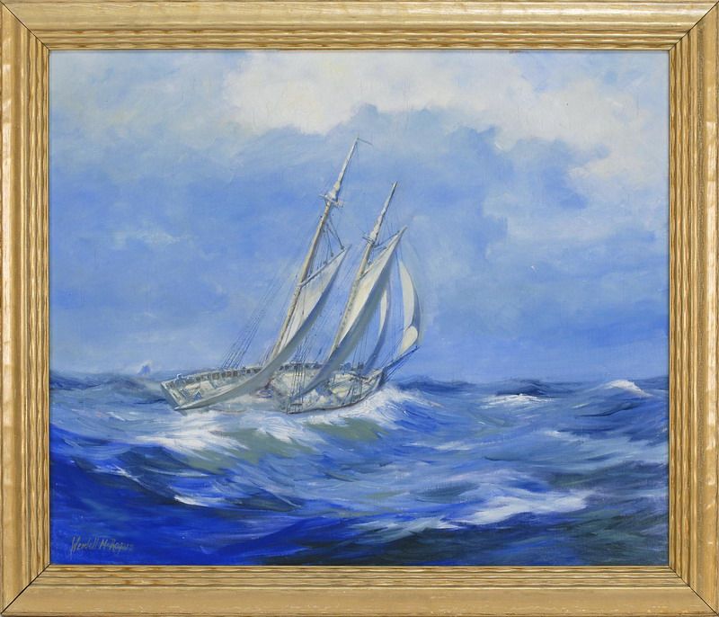 schooner-on-rough-sea