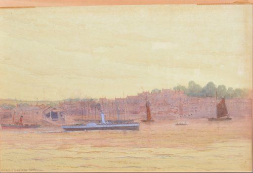 river-scene-with-a-town-beyond
