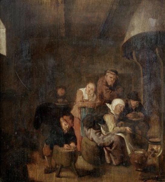 peasants-drinking-and-smoking-in-a-tavern