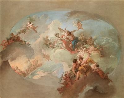 an-allegory-of-summer-with-flora-and-zephyrus-mars-and-venus-apollo-s-sun-chariot-and-the-constellation-gemini