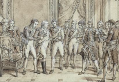 reception-a-la-cour-de-louis-xviii