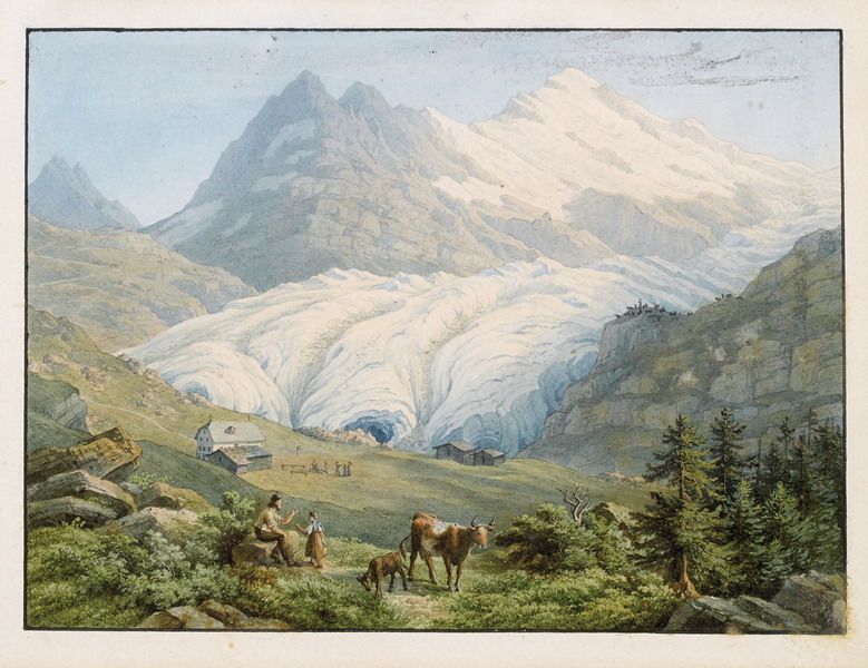 blick-auf-den-grindelwaldgletscher-mit-fiescherhornern