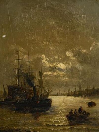 moonlight-the-thames-at-northfleet