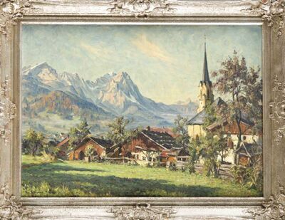 alpines-dorf-im-sommer