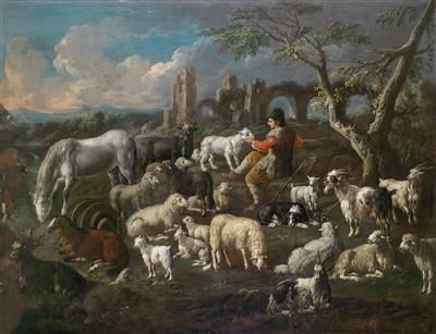 a-landscape-with-a-shepherd-and-his-flock-near-ruins
