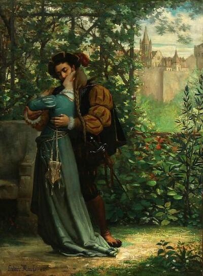 scene-from-a-park-with-a-kissing-couple-in-renaissance-costumes