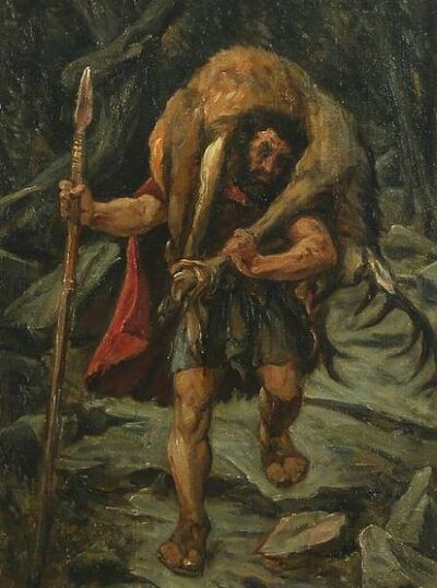 a-huntsman-with-his-game