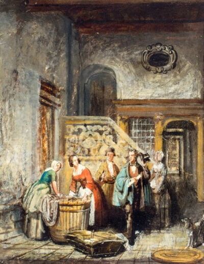 wasvrouwen-en-andere-figuren-in-de-hal-van-een-herenhuis