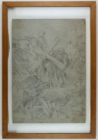 salita-di-cristo-al-calvario-recto-studio-di-figura-femminile-verso