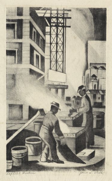 asphalt-workers