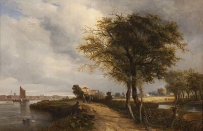 landscape-with-lake-and-figures