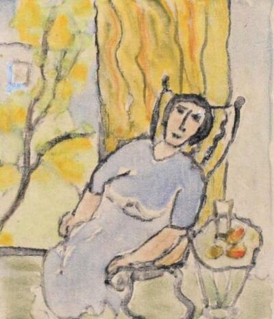 woman-resting