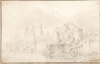 paysage-fluvial-avec-un-moulin