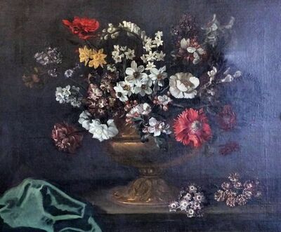 still-life-urn-of-mixed-flowers-on-a-stone-ledge