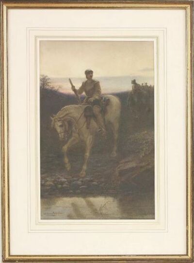 a-knight-on-horseback
