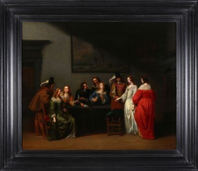 interior-with-figures-playing-cards