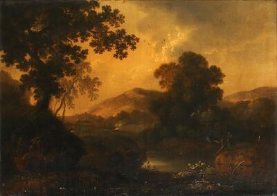 an-extensive-river-landscape-with-figures-fishing-on-the-banks