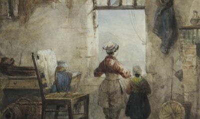 a-young-shrimper-and-a-small-girl-looking-out-to-sea-through-a-cottage-window