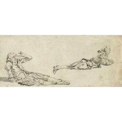 etude-de-deux-personnages-allonges