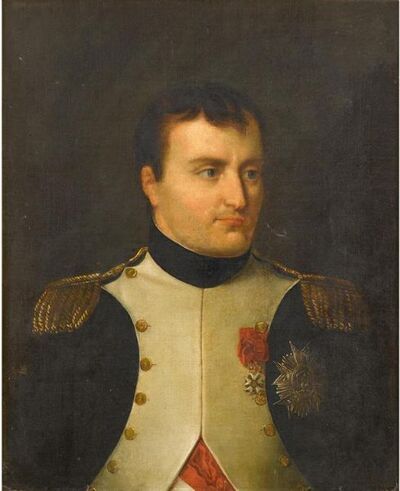 napoleon-wearing-uniform-with-gold-epaulettes-breast-star-and-badge