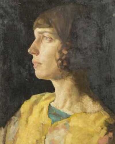 young-woman-in-a-profile