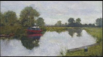 river-landscape-with-moored-boat
