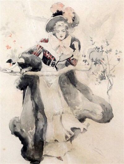 lady-wearing-an-elaborate-gown