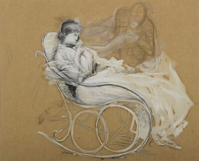 etude-pour-le-personnage-centrale-du-tableau-intitule-les-hommages