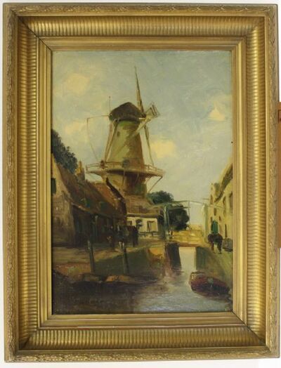 oude-herengracht-te-leiden-met-korenmolen-de-stier-de-leidsche-zoutkeet-en-de-verversbrug