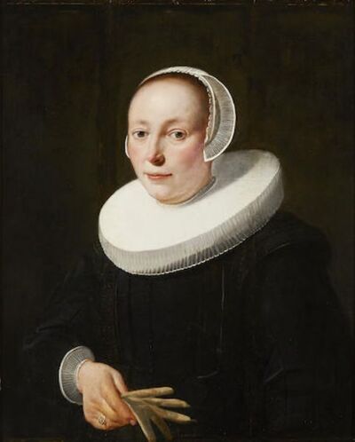 portrait-of-a-lady-in-a-black-dress-and-molenkraag-a-white-bonnet-and-lace-cuffs