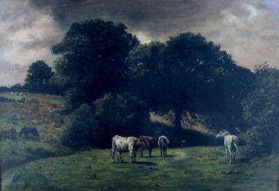 horses-and-cattle-in-pastures-with-trees