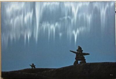 landscape-with-inukshuks-and-dancing-lights